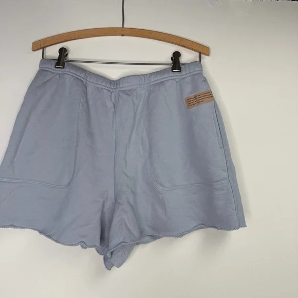 Lunya Silksweats™ Midweight‎ Reversible Short Welkin Blue Size Large - Picture 7 of 10